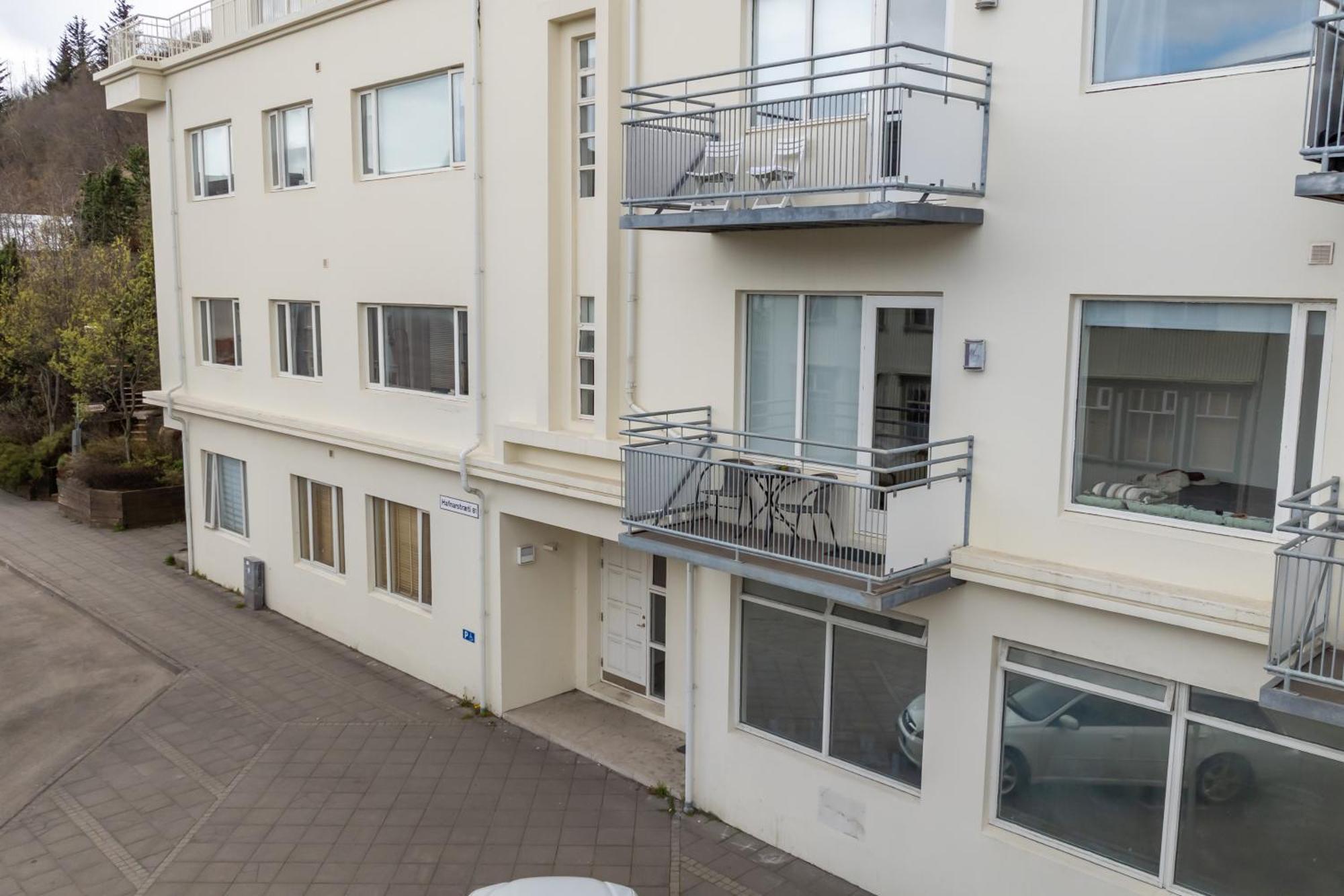 Charming Deluxe Apartment Akureyri Kamer foto